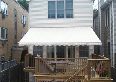 Residential Awning installed in Chicago Heights, Illinois